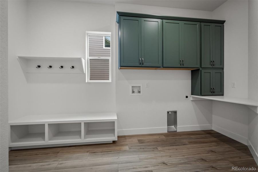 Furnished interior view inside a new home in Cloverleaf - Pinnacle Collection, Monument (Image 6).