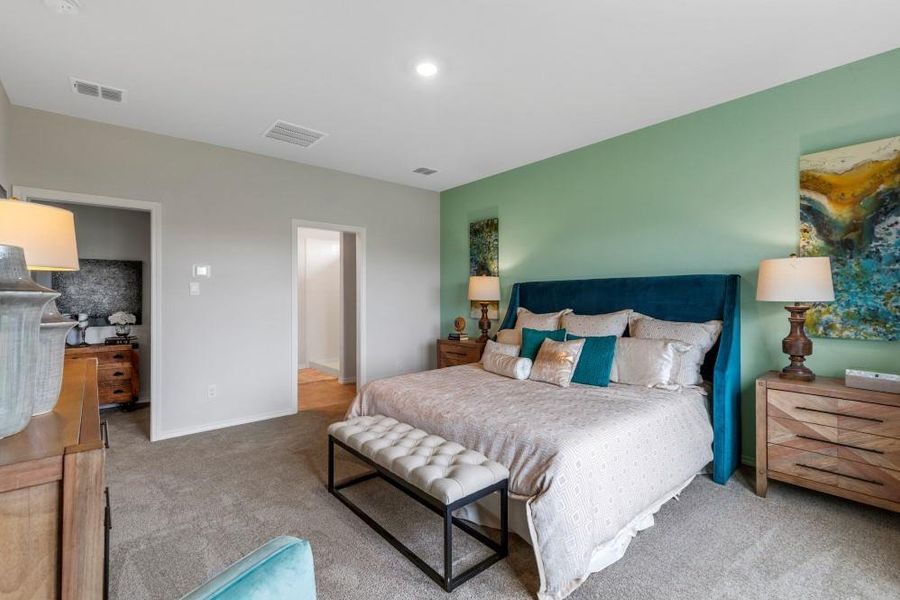 Furnished interior view inside a new home in Springhill South, Boyd (Image 20).