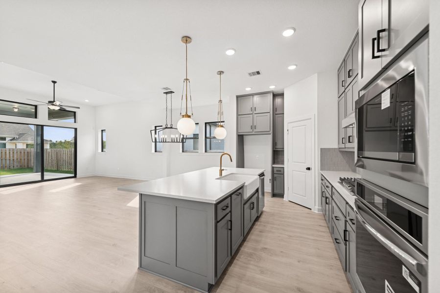 Furnished interior view inside a new home in Colton 45' Homesites, Todd Mission (Image 19). Furnished interior view inside a new home in Colton 45' Homesites, Todd Mission (Image 19).