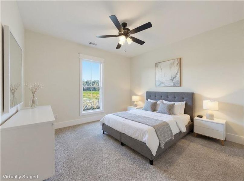 Furnished interior view inside a new home in , Rydal (Image 10). Furnished interior view inside a new home in , Rydal (Image 10).