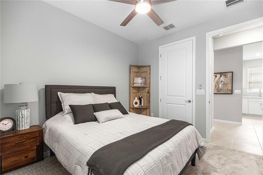 Furnished interior view inside a new home in Del Webb Stone Creek, Ocala (Image 15).