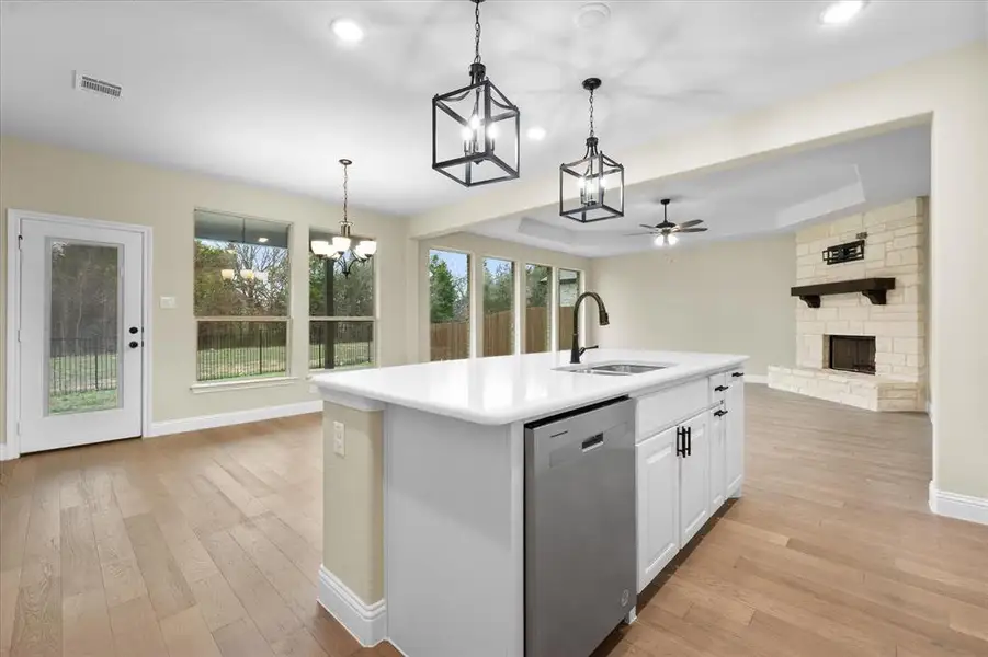 Furnished interior view inside a new home in Massey Meadows, Midlothian (Image 10).