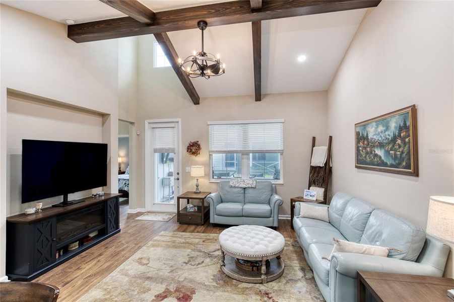 Furnished interior view inside a new home in , Daytona Beach (Image 40).