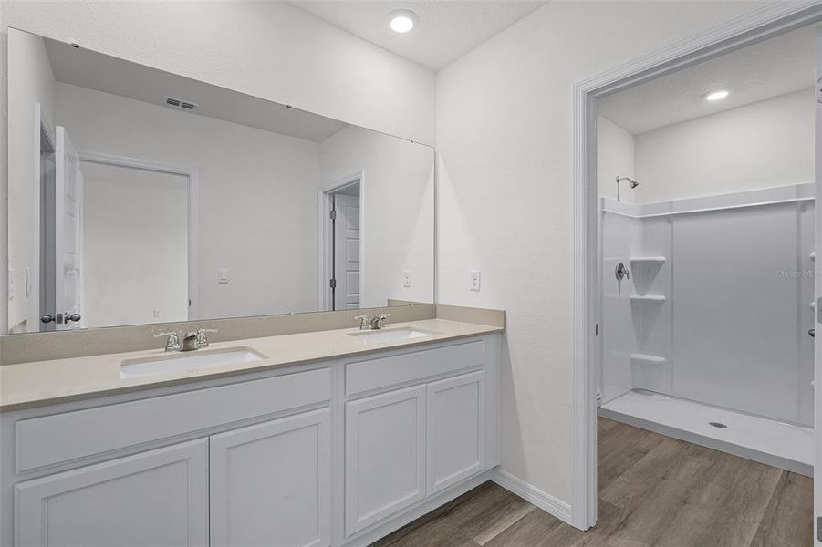 Furnished interior view inside a new home in , Winter Haven (Image 11). Furnished interior view inside a new home in , Winter Haven (Image 11).