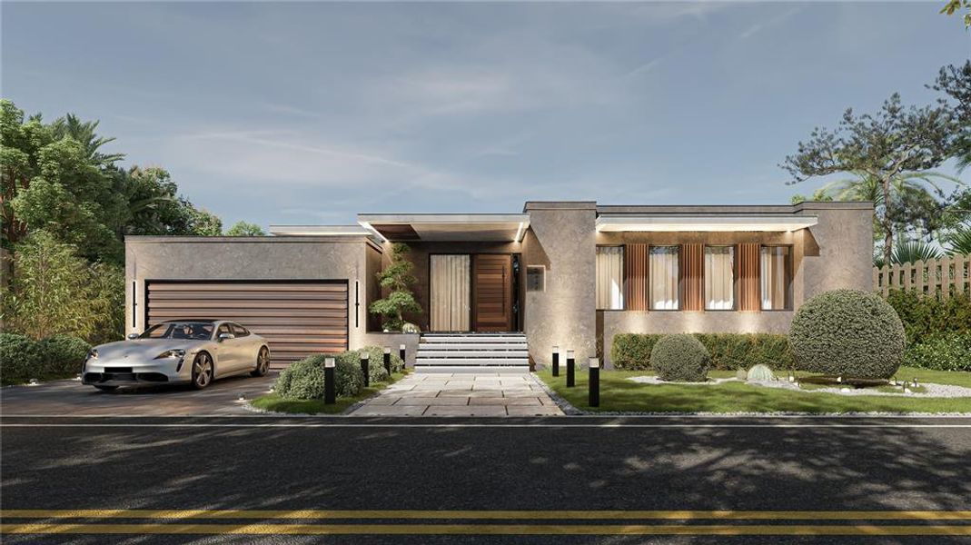 Front exterior of a new home in , Punta Gorda, FL, highlighting curb appeal (Image 15). Front exterior of a new home in , Punta Gorda, FL, highlighting curb appeal (Image 15).