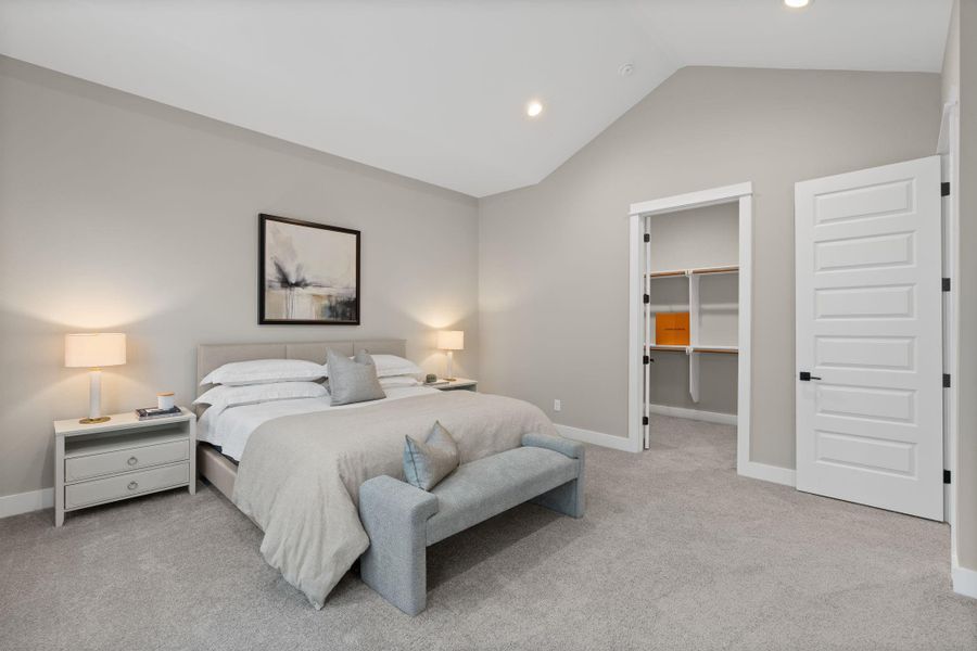 Furnished interior view inside a new home in , Houston (Image 25).