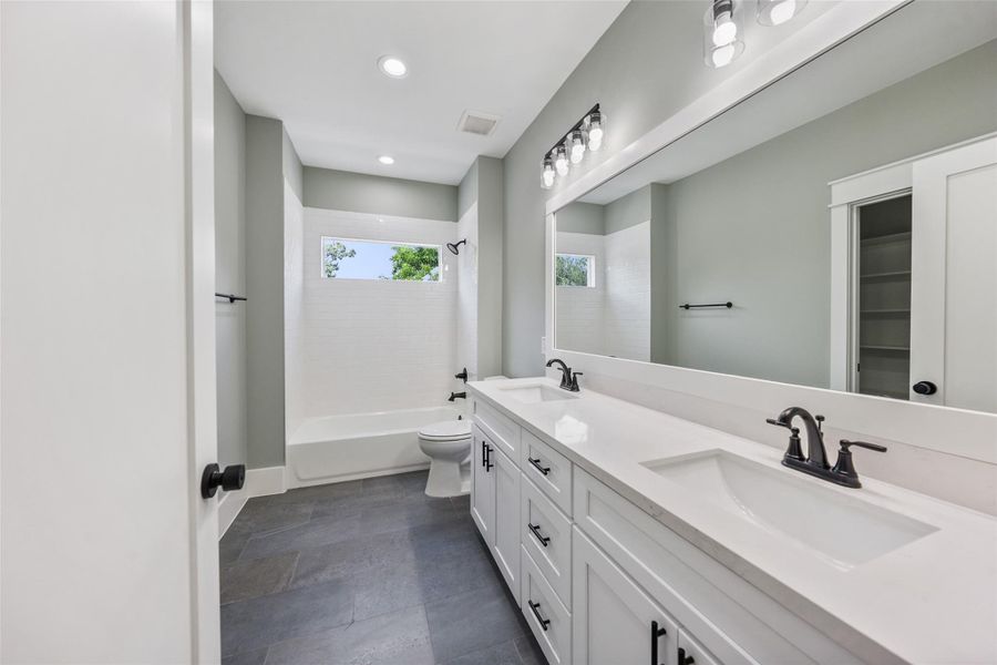 Furnished interior view inside a new home in , Houston (Image 15).