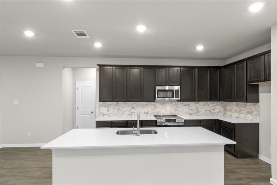 Furnished interior view inside a new home in Grande Estates, Bertram (Image 6). Furnished interior view inside a new home in Grande Estates, Bertram (Image 6).