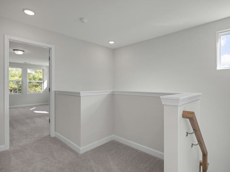 Spacious, unfurnished interior of a new home in Springvale, Fuquay Varina (Image 17).