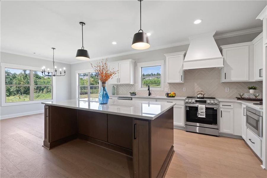 Furnished interior view inside a new home in , Greensboro (Image 12).