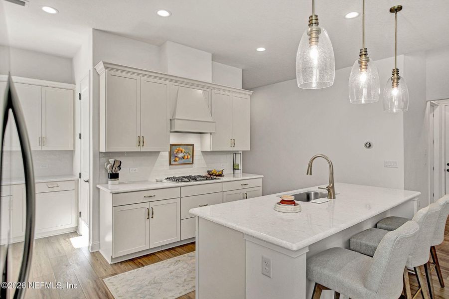 Furnished interior view inside a new home in , Jacksonville (Image 7).