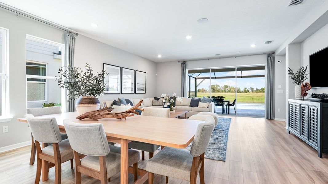 Furnished interior view inside a new home in Windward Preserve, Cocoa (Image 9).