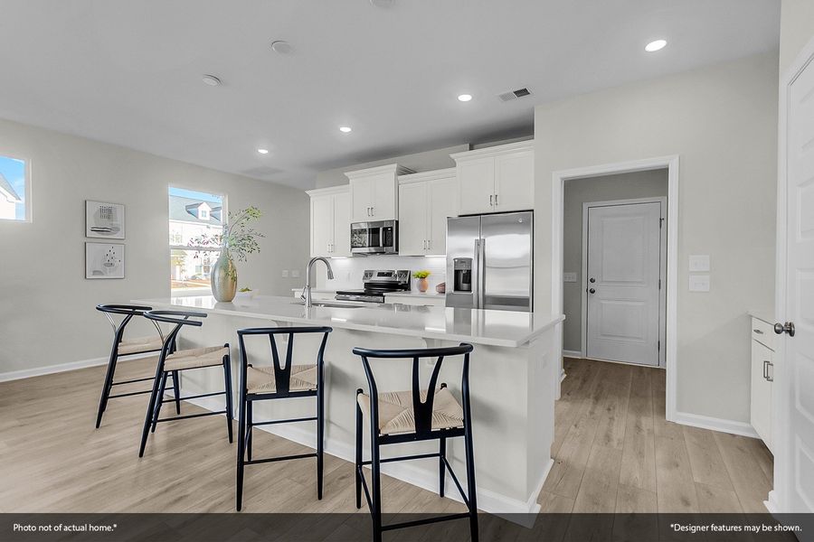 Furnished interior view inside a new home in Sweetbrier, Durham (Image 4).