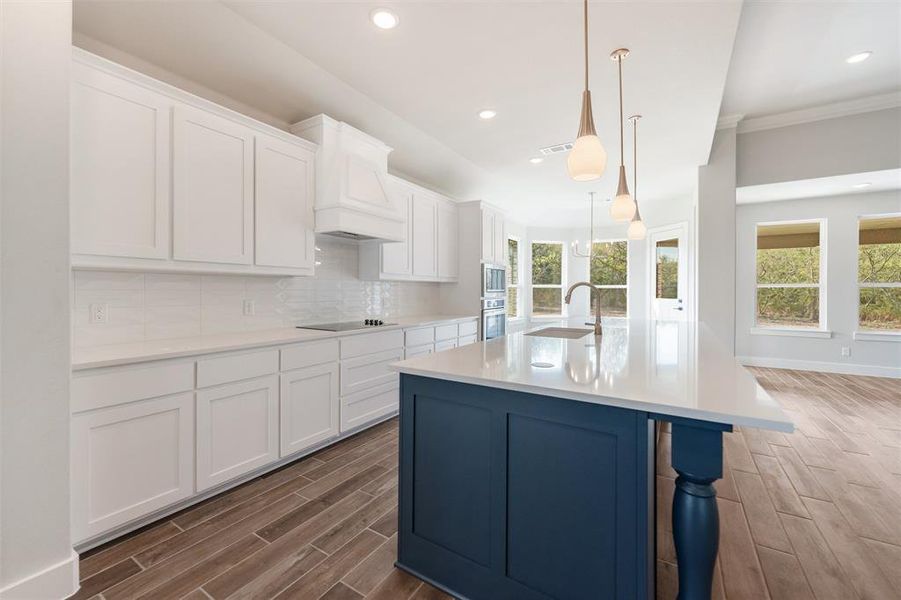 Furnished interior view inside a new home in Vista Oaks Estates, Royse City (Image 6).