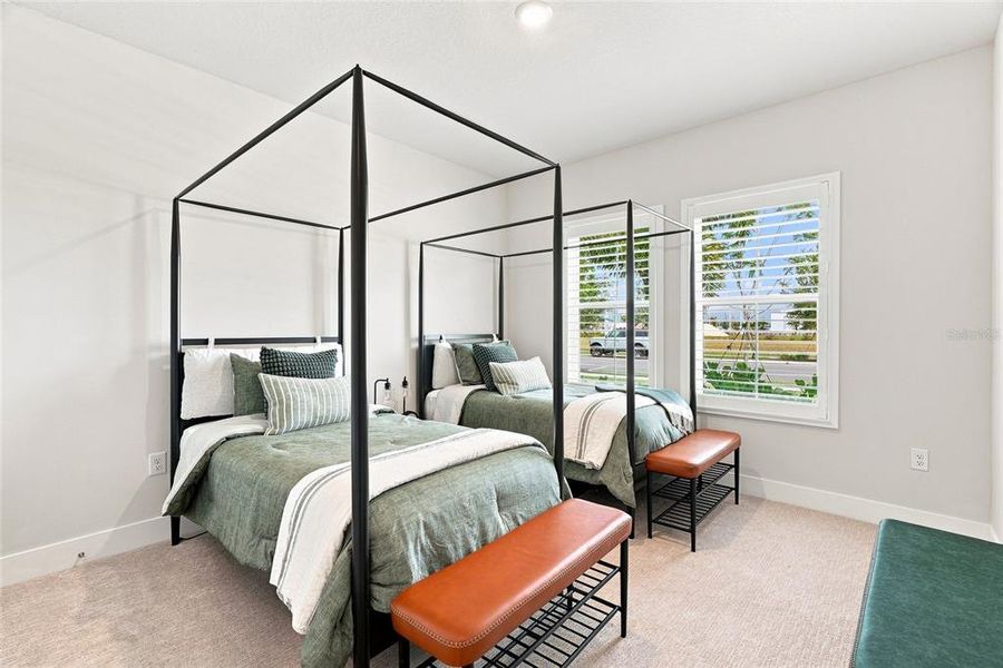 Furnished interior view inside a new home in SeaFlower – Bungalow Homes, Bradenton (Image 29).