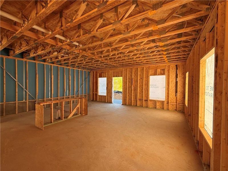 In-progress construction of a new home in Leydenview, Mableton, GA (Image 38).