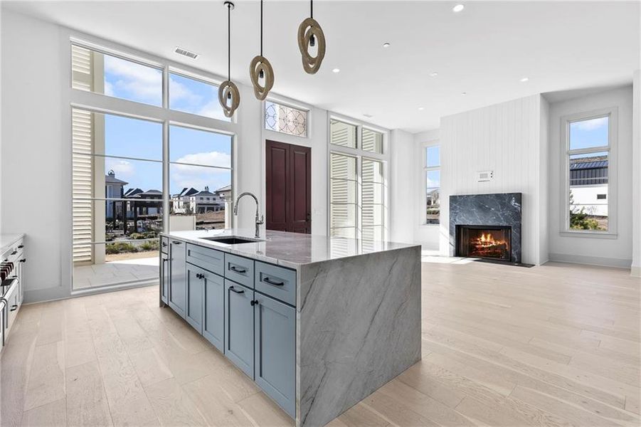 Furnished interior view inside a new home in , Fayetteville (Image 9).