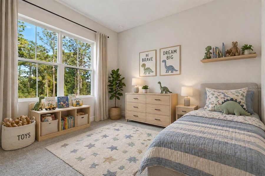 Furnished interior view inside a new home in , Ocala (Image 11).