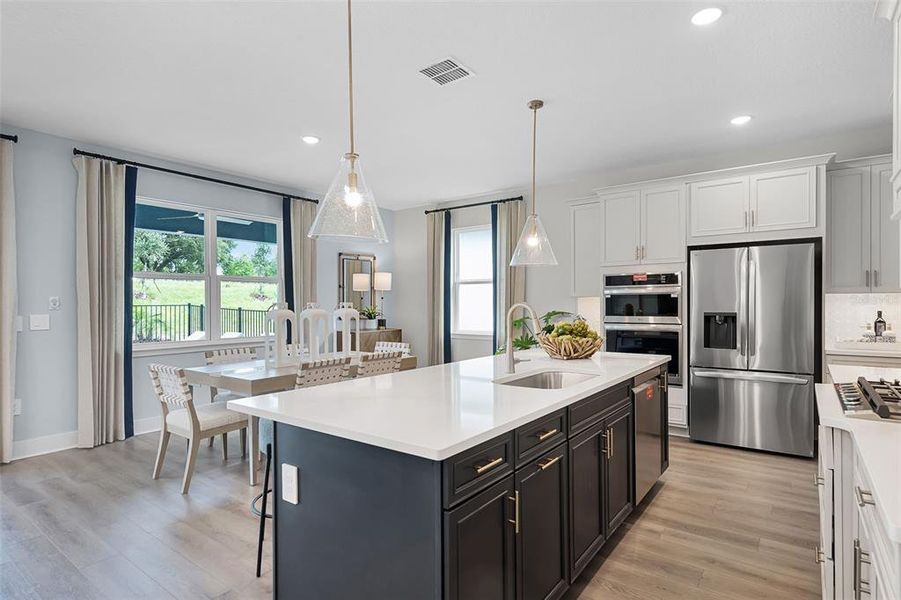 Furnished interior view inside a new home in Eden Crest, Apopka (Image 8).