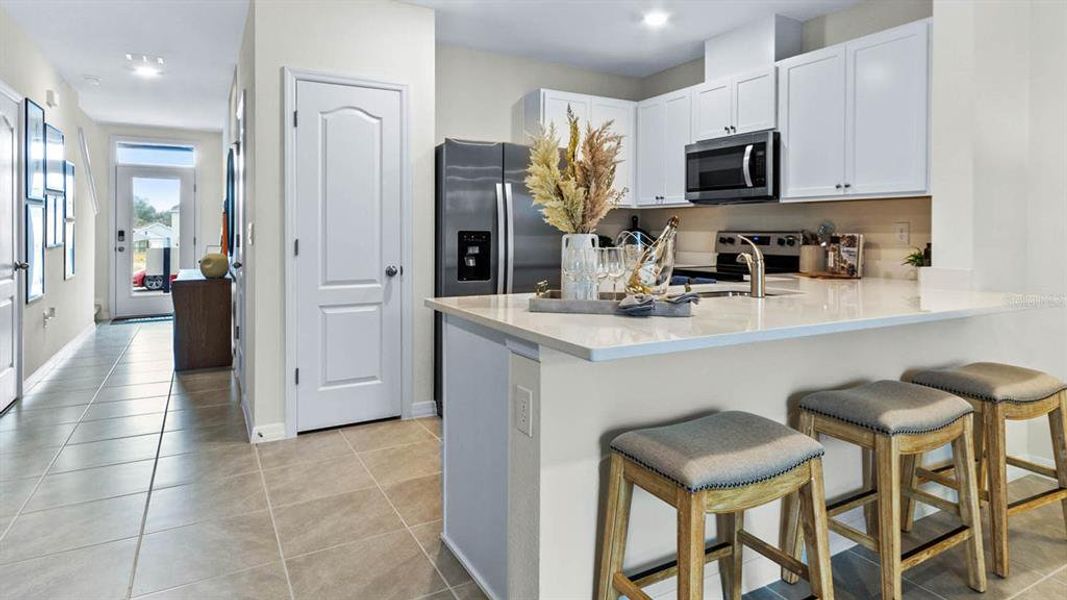 Furnished interior view inside a new home in , Davenport (Image 4).
