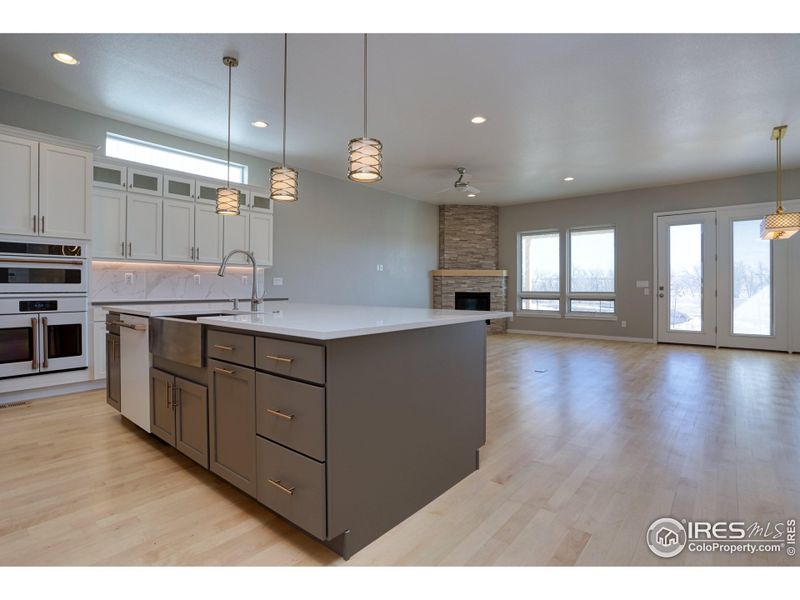 Not this exact home but similar plan and finishes.