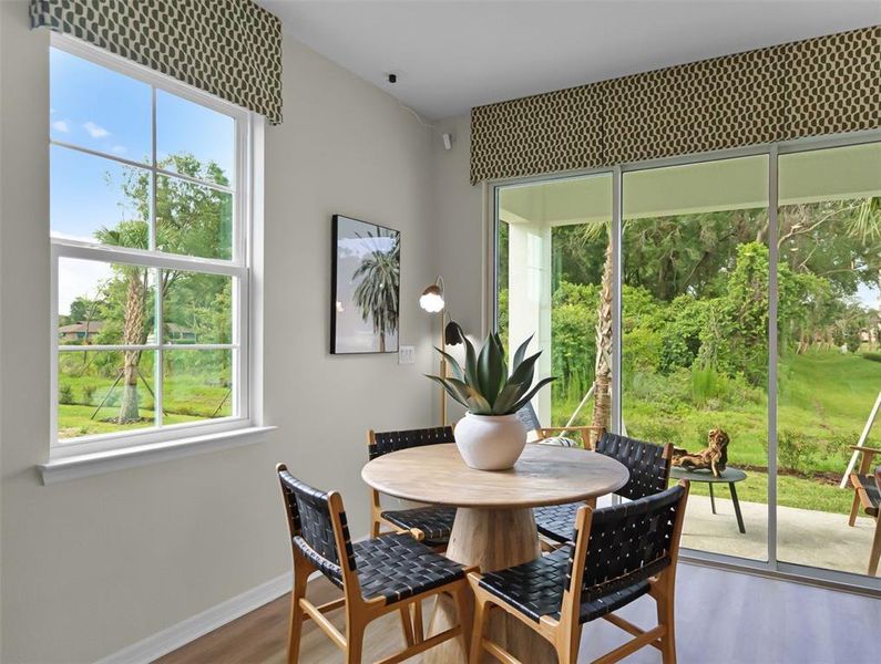 Furnished interior view inside a new home in Delaney Reserve, Deland (Image 47).