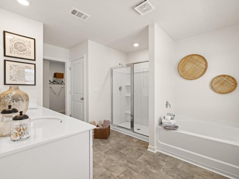 Furnished interior view inside a new home in Mountain Park, Dahlonega (Image 31). Furnished interior view inside a new home in Mountain Park, Dahlonega (Image 31).