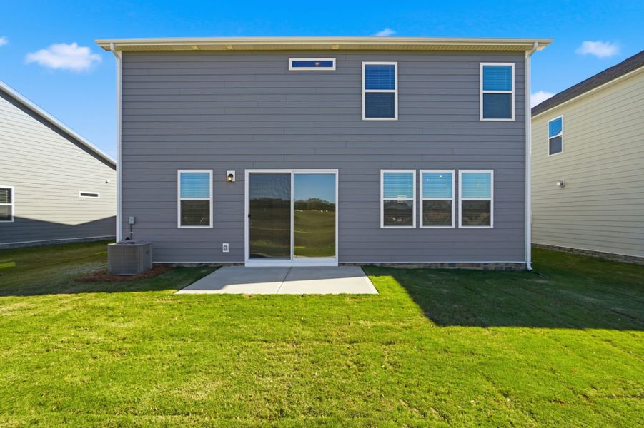 Exterior details and patio area of a home in Waxhaw Landing, Monroe (Image 16). Exterior details and patio area of a home in Waxhaw Landing, Monroe (Image 16).