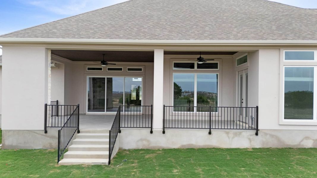Exterior details and patio area of a home in Feathergrass, Florence (Image 3).