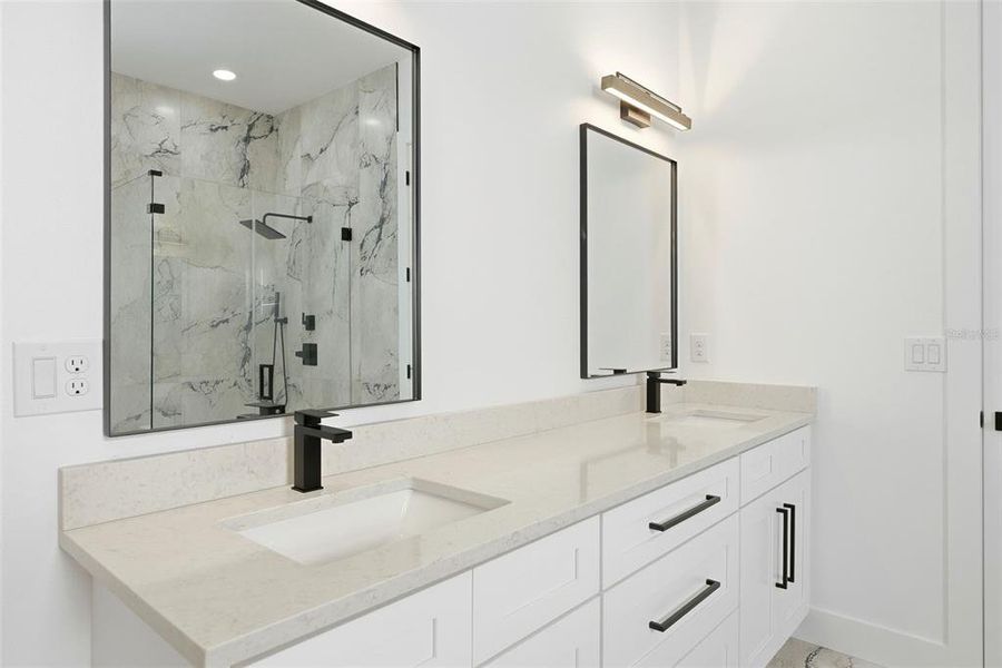 Furnished interior view inside a new home in , St. Petersburg (Image 8).