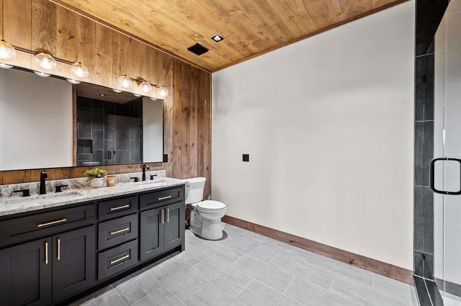 Furnished interior view inside a new home in , Blue Ridge (Image 55).