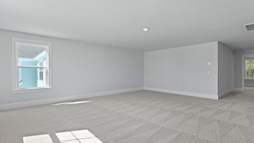 Spacious, unfurnished interior of a new home in Sheep Island, Summerville (Image 21). Spacious, unfurnished interior of a new home in Sheep Island, Summerville (Image 21).