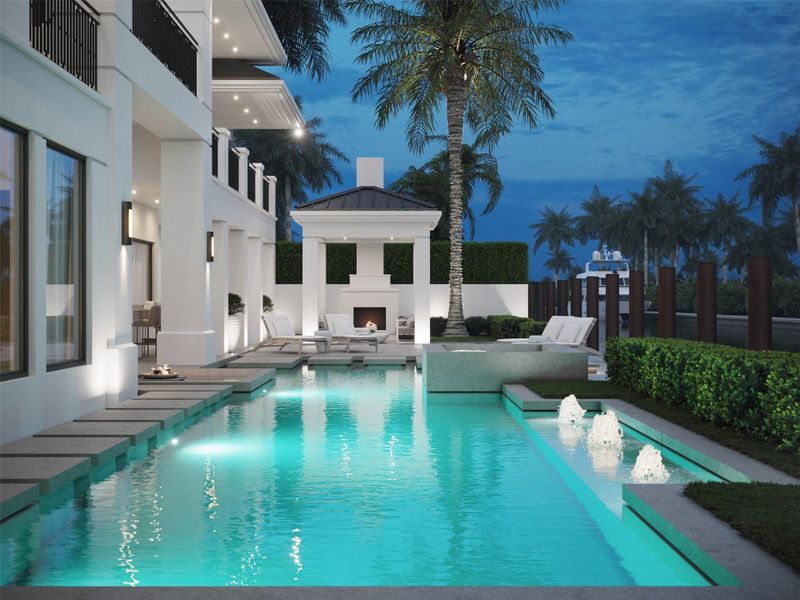 Front exterior of a new home in , Fort Lauderdale, FL, highlighting curb appeal (Image 10).