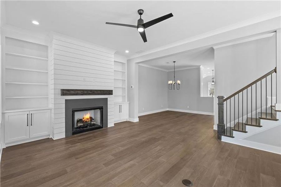 Spacious, unfurnished interior of a new home in , Ball Ground (Image 13). Spacious, unfurnished interior of a new home in , Ball Ground (Image 13).