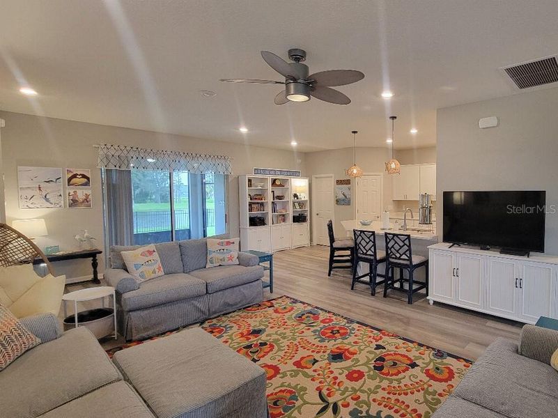 Furnished interior view inside a new home in , Parrish (Image 8).