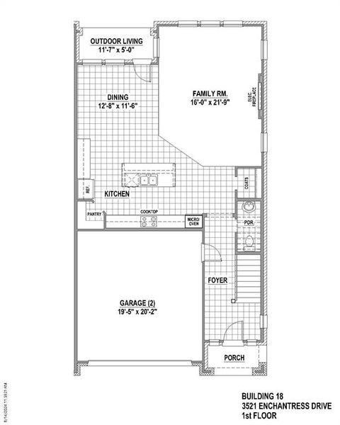 1st Level Floor Plan