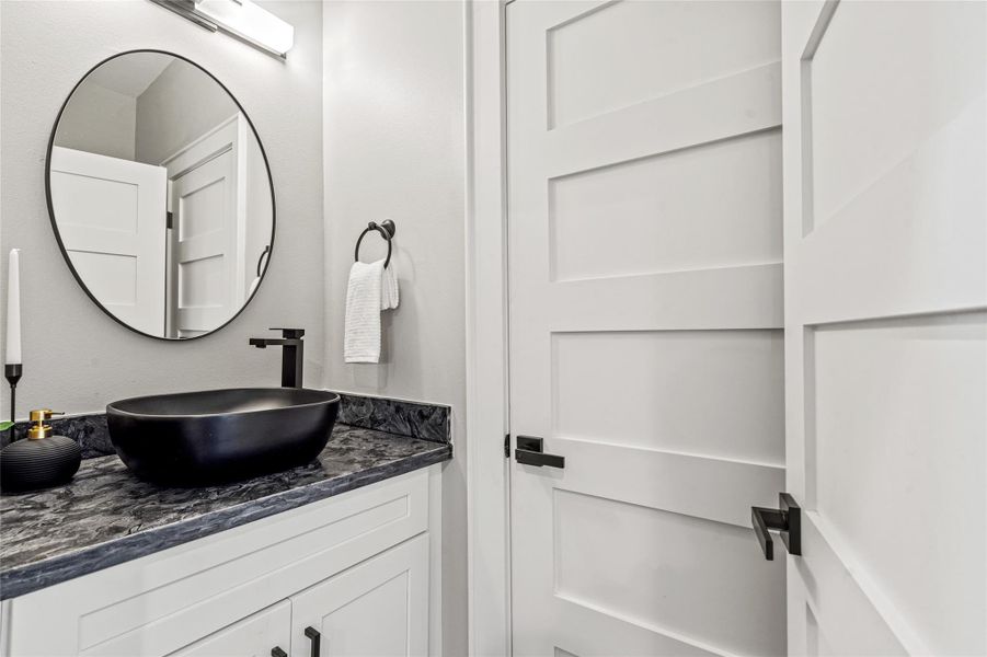 Half Bath on Main Floor Half Bath on Main Floor