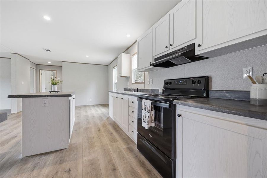 Furnished interior view inside a new home in , Bronson (Image 4).