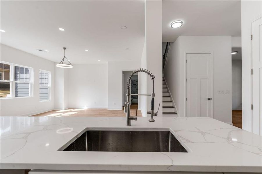 Furnished interior view inside a new home in , Douglasville (Image 12). Furnished interior view inside a new home in , Douglasville (Image 12).