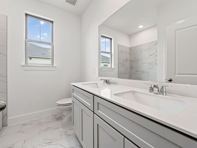 Furnished interior view inside a new home in Meadow Ridge Estates, Josephine (Image 14).