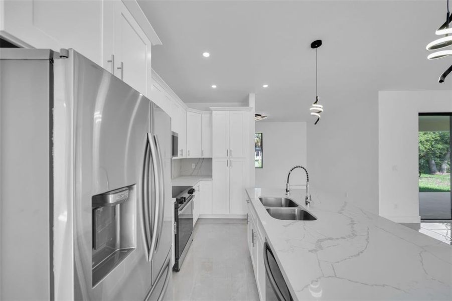 Furnished interior view inside a new home in , Port Charlotte (Image 9).