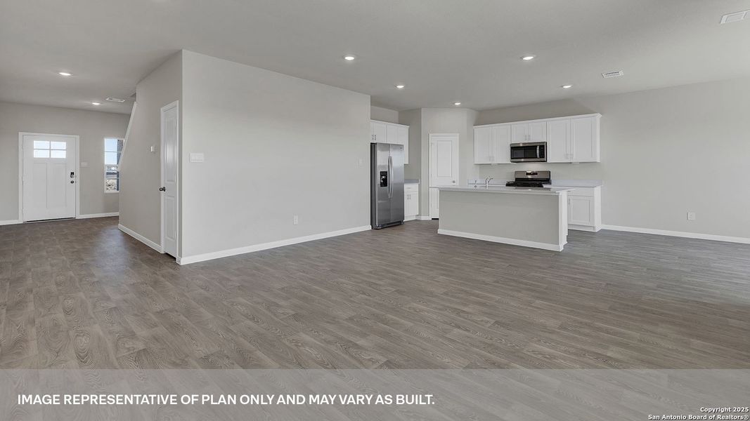 Spacious, unfurnished interior of a new home in Whisper South, San Marcos (Image 29).