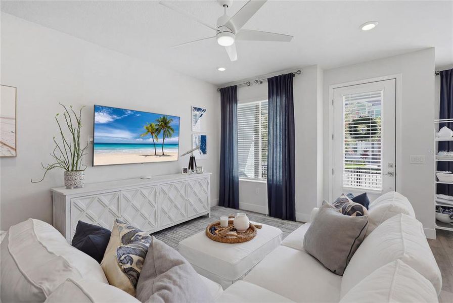 Furnished interior view inside a new home in , Sarasota (Image 13).