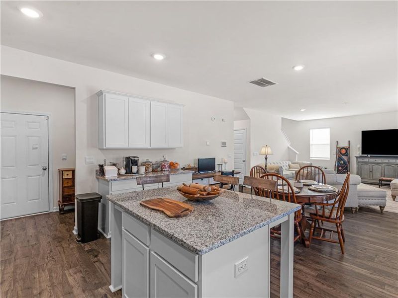 Furnished interior view inside a new home in Bridle Creek, Locust Grove (Image 28).