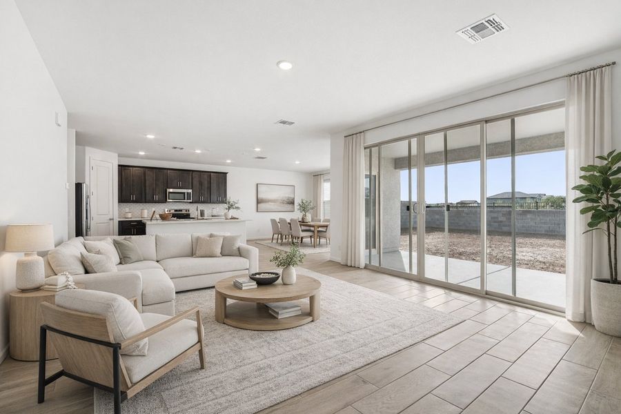 Representative furnished interior of a home built from the Laurel by Ashton Woods in Solara, Laveen (Image 5).