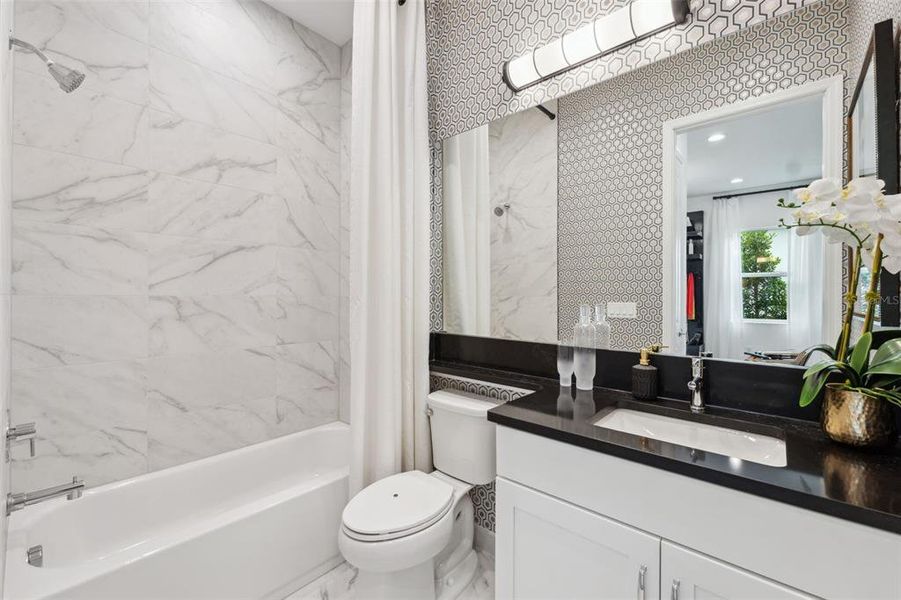 Furnished interior view inside a new home in Valencia Ridge, Wesley Chapel (Image 26).