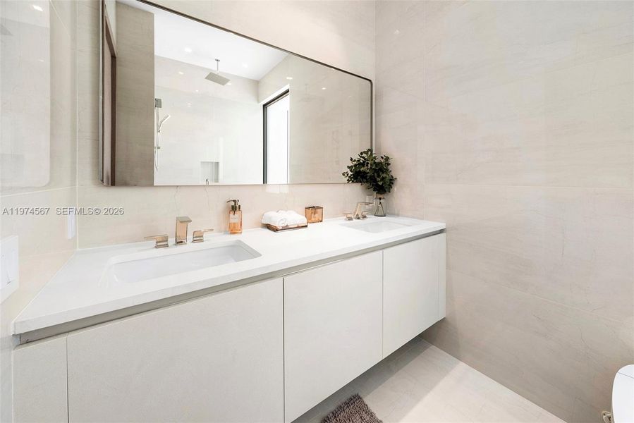 Furnished interior view inside a new home in , Delray Beach (Image 18). Furnished interior view inside a new home in , Delray Beach (Image 18).