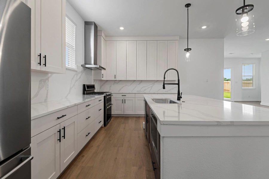 Furnished interior view inside a new home in , Rosenberg (Image 13).