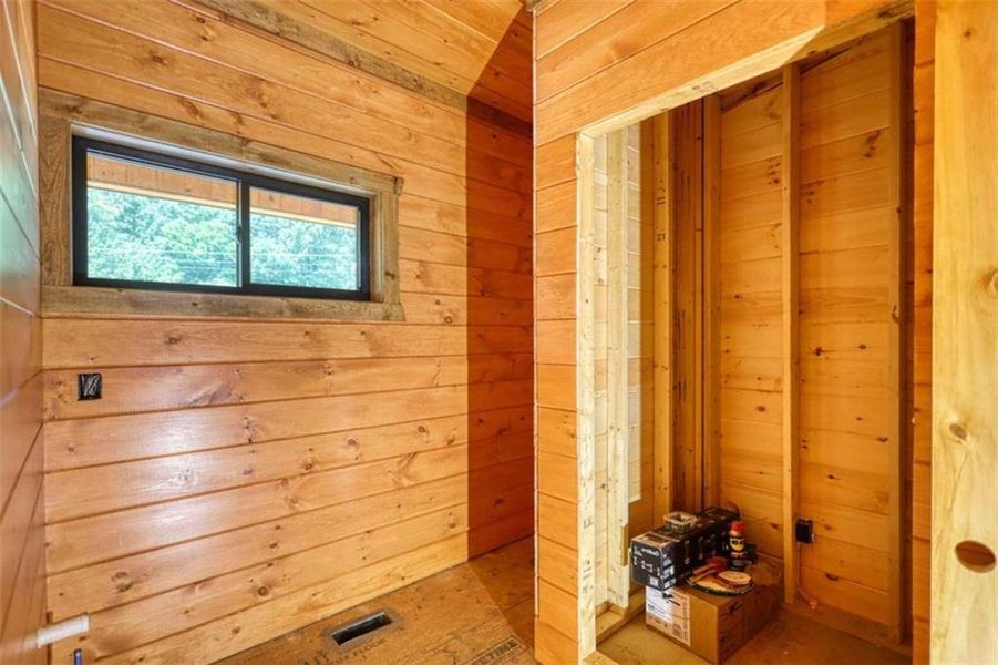 In-progress construction of a new home in , Blue Ridge, GA (Image 40).