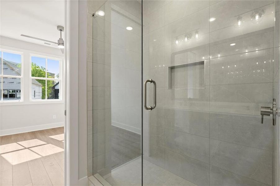 Close-up of interior finishes inside a home in , Alpharetta (Image 15).